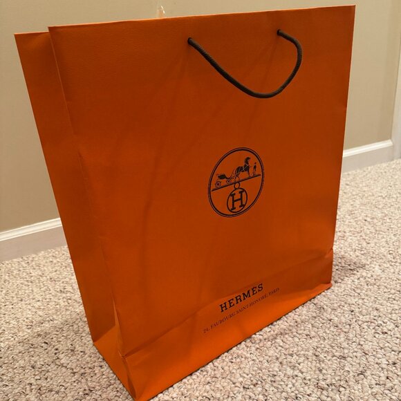 Hermes Paper Shopping Bag - Picture 5 of 10